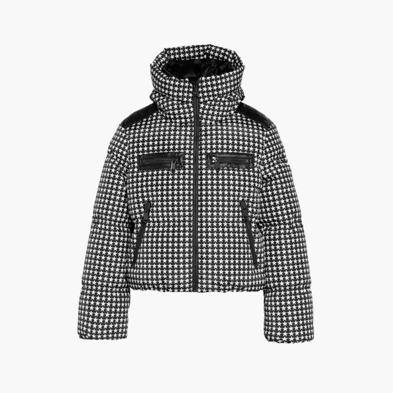 Veste Ski Goldbergh TRACK Noir Blanche | BX1894235